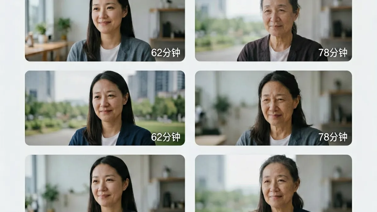 97cao平台长视频专区列表，多个超过60分钟的视频封面与时长标注清晰可见
